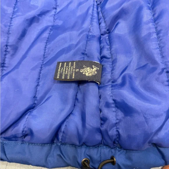 Women US Polo Assn. Blue Puffer Jacket Size S - Picture 5 of 6